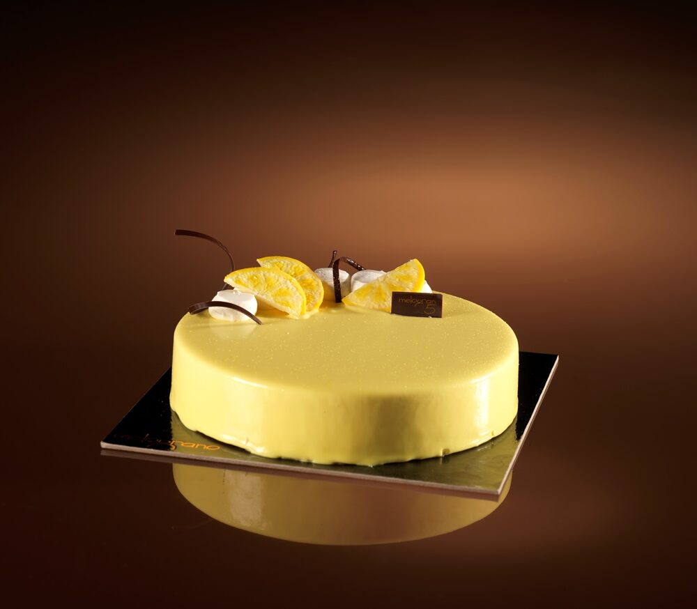 TORTA GLASSATA <br>AL LIMONE