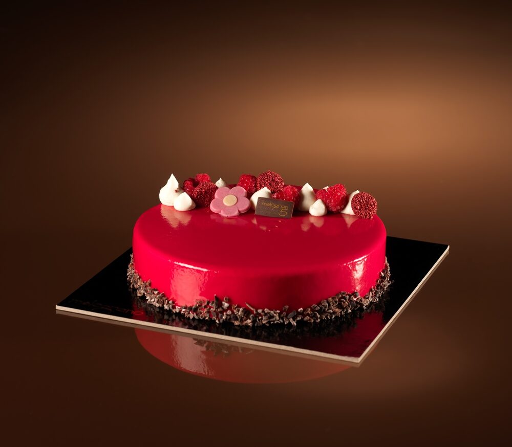 TORTA GLASSATA <br>RUBINO
