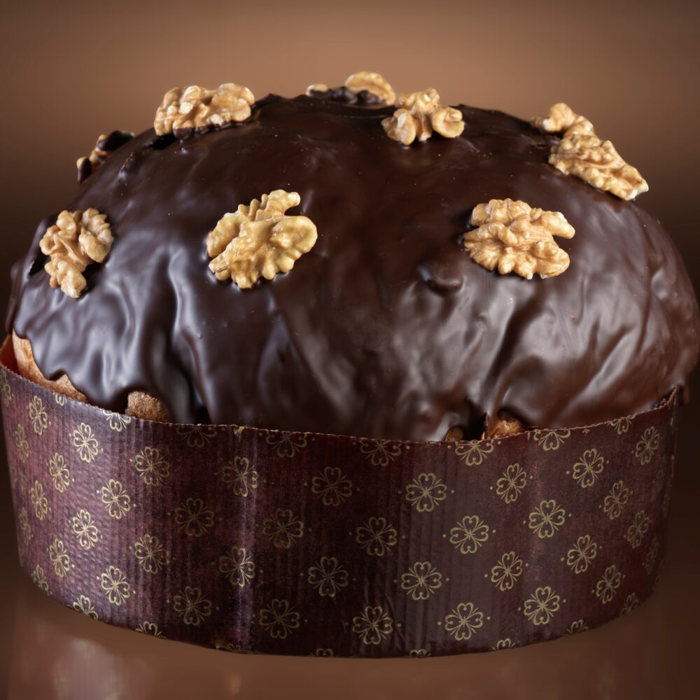 PANETTONE <br> CIOCCOLATO E NOCI