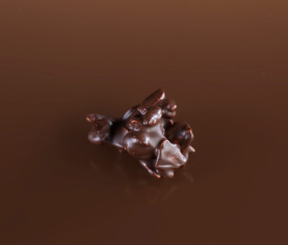 Pistacchi pinoli e mandorle Fondente