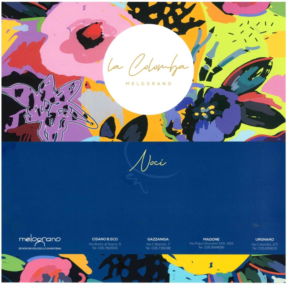 COLOMBA <br> CIOCCOLATO E NOCI