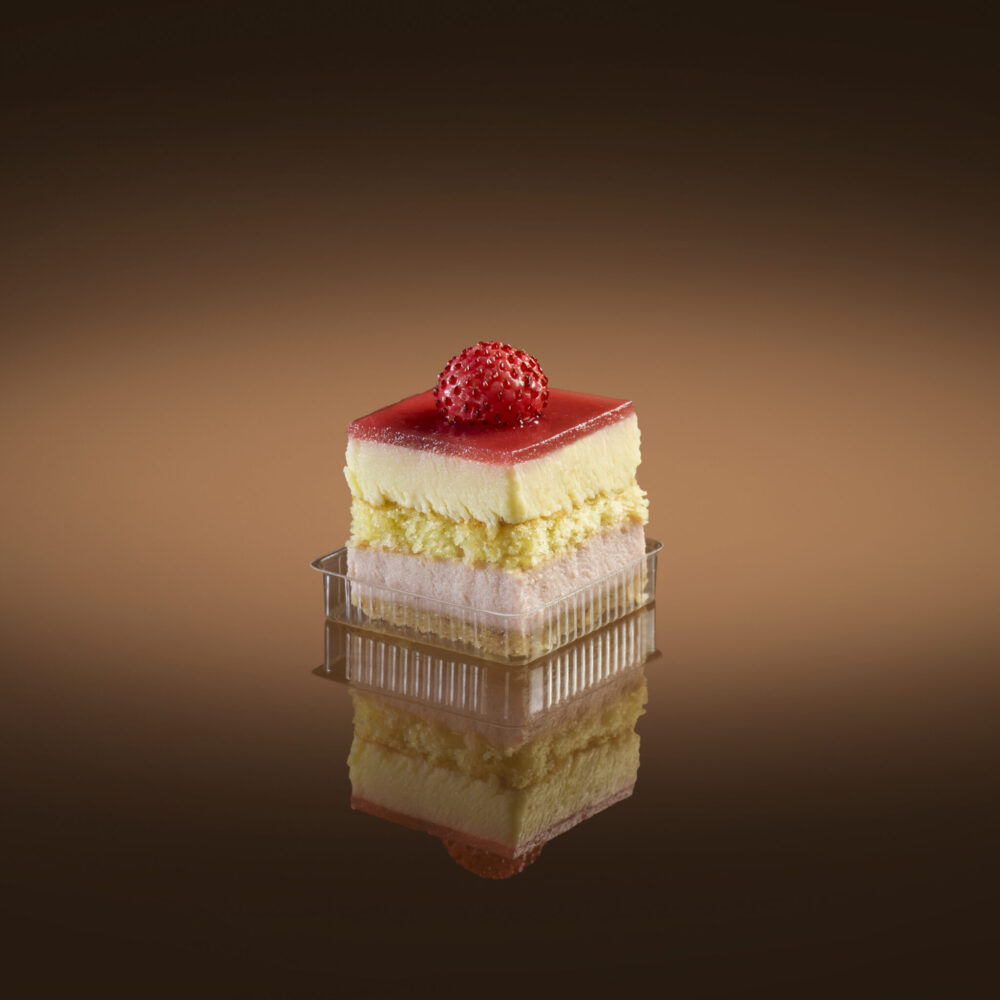 CUBO <br> FRAGOLA E VANIGLIA