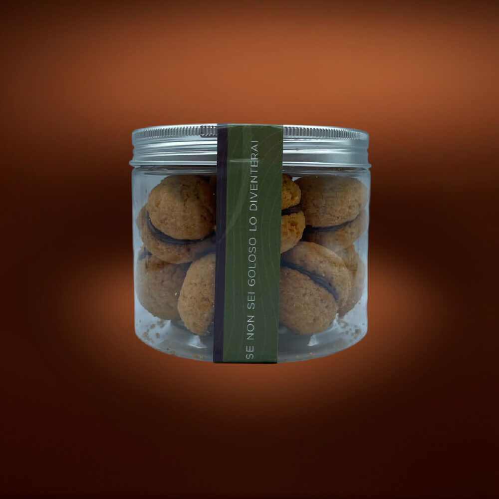 VASO BISCOTTI <br>BACI DI RISO