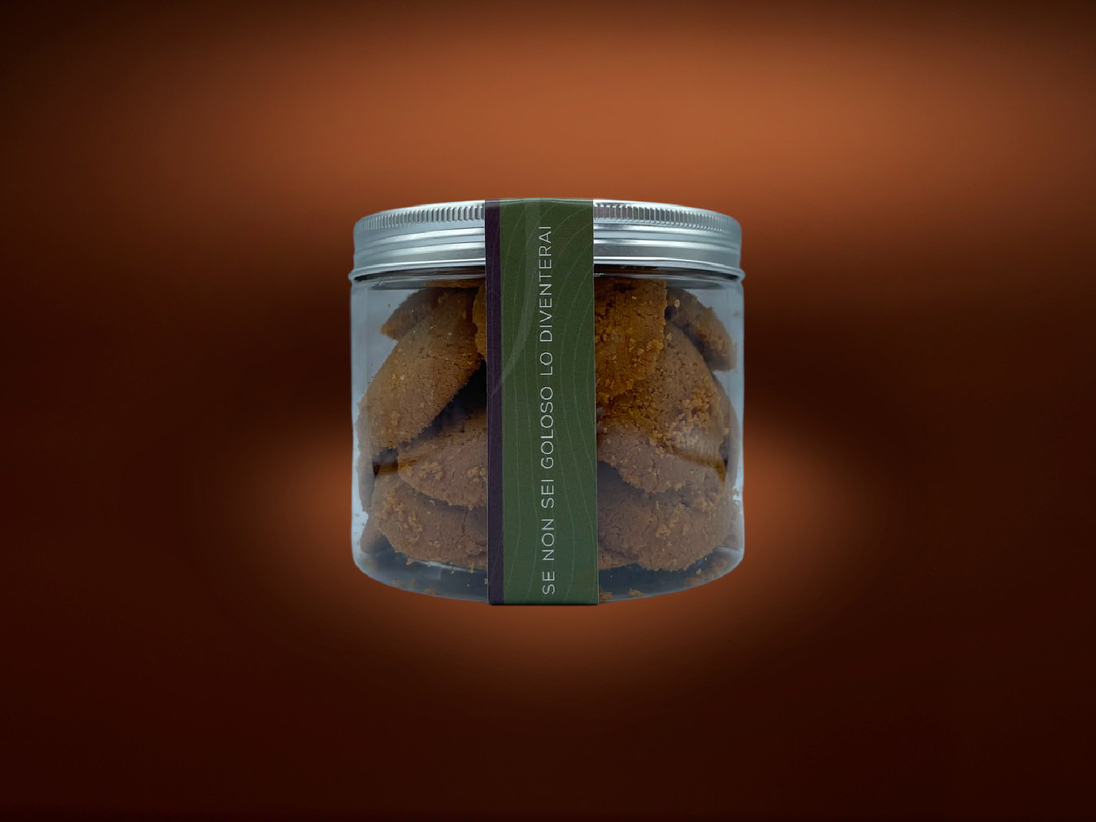 VASO BISCOTTI<br> CARAMELLO