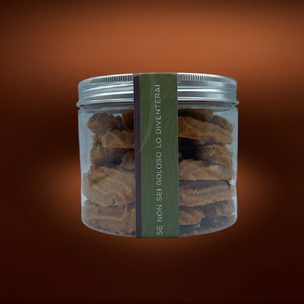 VASO BISCOTTI<br> CRUMIRI ALLA NOCCIOLA