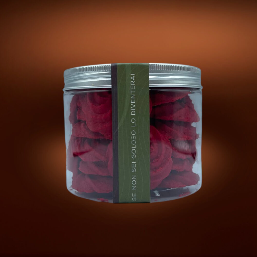 VASO BISCOTTI<br> LAMPONE