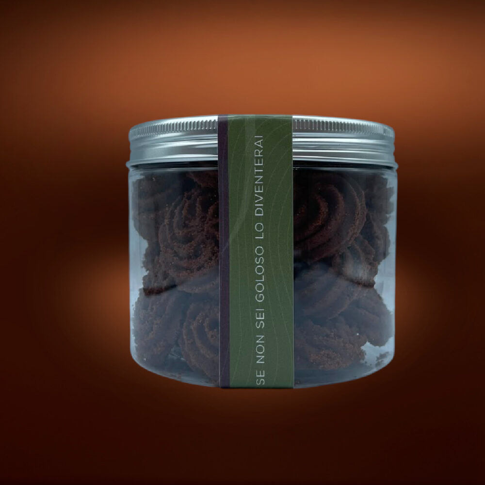 VASO BISCOTTI<br> VIENNESI AL CACAO VEGANI